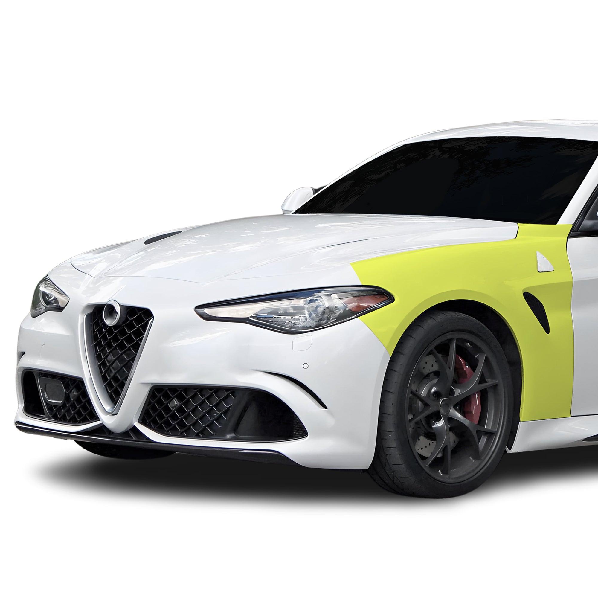 Fits Alfa Romero Giulia 2017+ Precut Premium Paint Protection Film Clear Bra PPF Decal Film Kit - Bogar Tech Designs