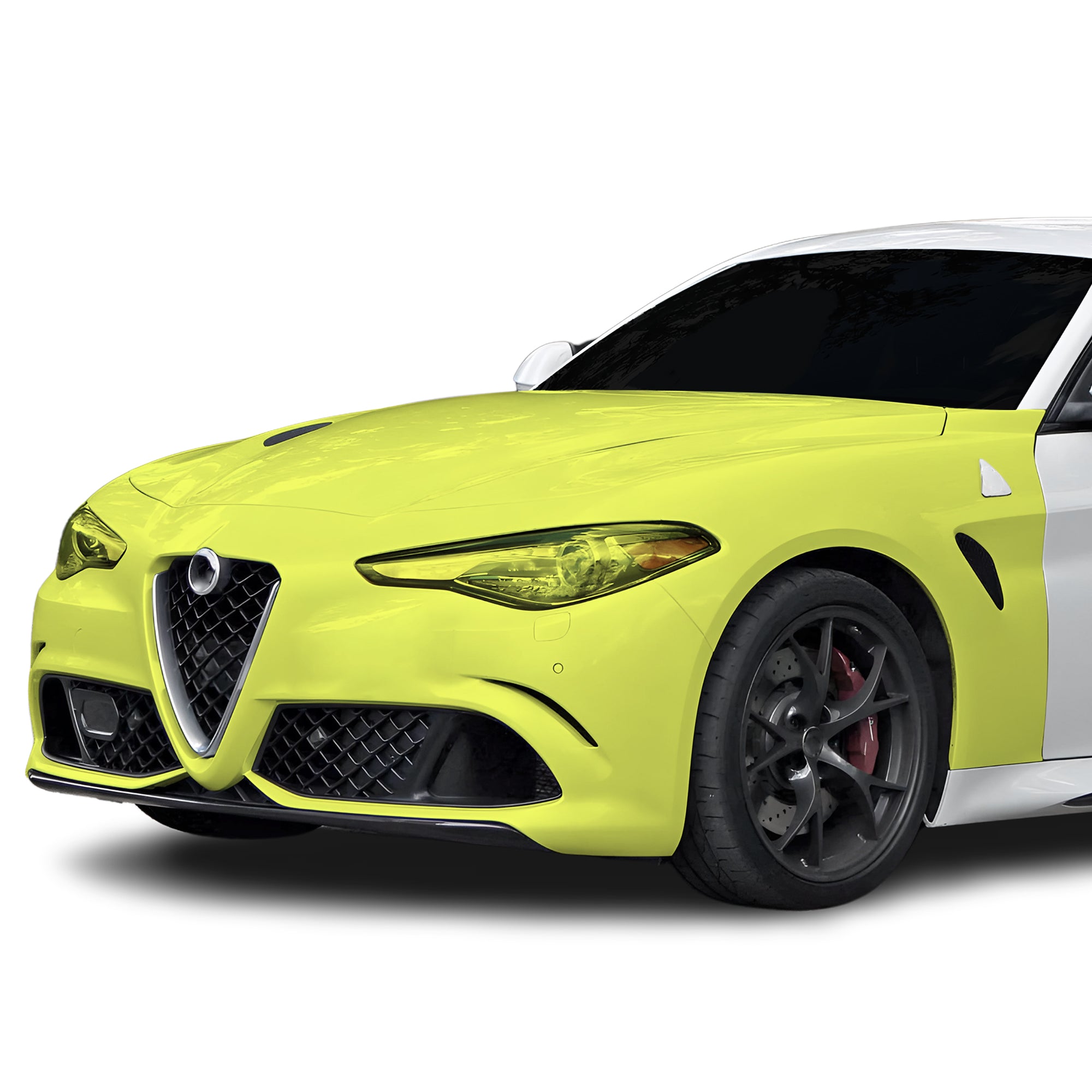 Fits Alfa Romero Giulia 2017+ Precut Premium Paint Protection Film Clear Bra PPF Decal Film Kit - Bogar Tech Designs