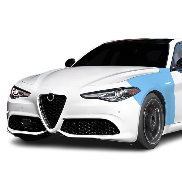 Fits Alfa Romeo Giulia 2022+ Precut Premium Paint Protection Film Clear Bra PPF Decal Film Kit