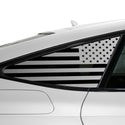 Quarter Window American Flag Vinyl Decal Stickers Fits Audi A7 & S7 Sportback 2019-2024