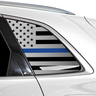 Buy thin-blue-line Quarter Window American Flag Vinyl Decal Stickers Fits Audi Q5 2018-2023