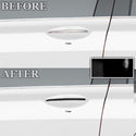 Vinyl Chrome Delete Grille Side Window Rear Blackout Decal Stickers Overlay Film Fits Lincoln MKZ