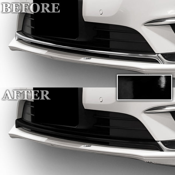 Vinyl Chrome Delete Grille Side Window Rear Blackout Decal Stickers Overlay Film Fits Lincoln MKZ