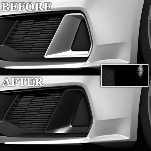 Vinyl Chrome Delete Grille Bezel Lip Side Window Blackout Decal Stickers Overlay Film Fits Audi A7 & S7 Sportback 2019-2024