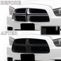 Vinyl Chrome Delete Grille Blackout Decal Stickers Overlay Film Fits Dodge Charger 2011-2014