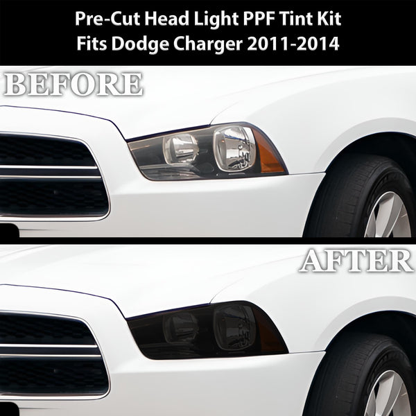 Dodge Charger 20112014 Dark Smoke Headlight & Taillight Tint Kit Pr | Bogar Tech Designs LLC Dodge Charger 20112014 Dark Smoke Headlight & Taillight Tint Kit Pr | Bogar Tech Designs LLC