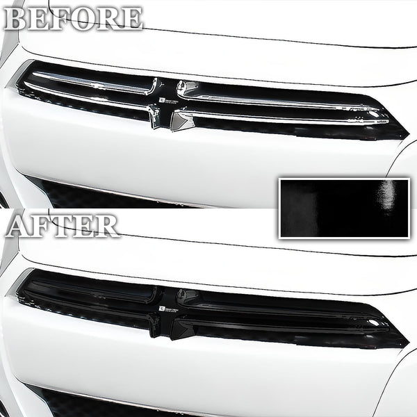 Vinyl Chrome Delete Grille Blackout Decal Stickers Overlay Film Fits Dodge Dart 2013-2016