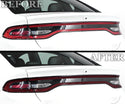 Full Headlight Taillight Racetrack Precut Smoked PPF Tint Kit Film Overlay Fits Dodge Dart 2013-2016