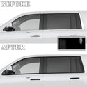 Vinyl Chrome Delete Grille Side Window Rear Blackout Decal Stickers Overlay Film Fits Cadillac Escalade 2015-2020