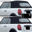 Vinyl Chrome Delete Side Window Rear Blackout Decal Stickers Overlay Film Fits Mini Cooper 2016-2024