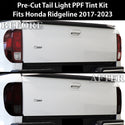 Full Headlight Taillight Precut Smoked PPF Tint Kit Film Overlay Fits Honda Ridgeline