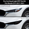 Full Headlight Taillight Precut Smoked PPF Tint Kit Film Overlay Fits Mazda CX-5 2017-2021