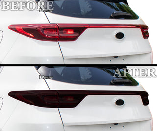 Full Headlight Taillight Precut Smoked PPF Tint Kit Film Overlay Fits Kia Sportage 2017-2022