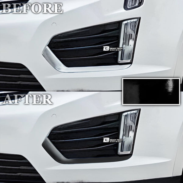 Vinyl Chrome Delete Grille Side Window Rear Blackout Decal Stickers Overlay Film Fits Cadillac XT5 2017-2024