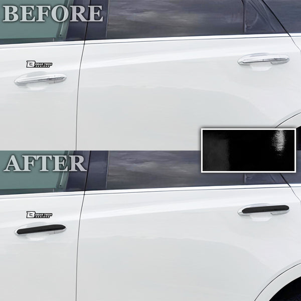 Vinyl Chrome Delete Grille Side Window Rear Blackout Decal Stickers Overlay Film Fits Cadillac XT5 2017-2024