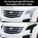 Full Headlight Taillight Precut Smoked PPF Tint Kit Film Overlay Fits Cadillac XT5 2017-2024