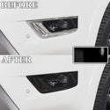 Vinyl Chrome Delete Grille Side Window Rear Blackout Decal Stickers Overlay Film Fits Nissan Armada