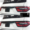 Vinyl Chrome Delete Grille Side Window Rear Blackout Decal Stickers Overlay Film Fits Nissan Armada