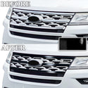 Vinyl Chrome Delete Grille Window Wheel Blackout Decal Stickers Overlay Film Fits Ford Explorer