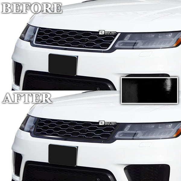 Vinyl Chrome Delete Side Window Front Rear Bumper Wheel Rim Trim Blackout Decal Stickers Overlay Film Fits Range Rover Sport 2018-2022