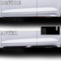 Vinyl Chrome Delete Grille Side Window Rear Blackout Decal Stickers Overlay Film Fits Audi Q5