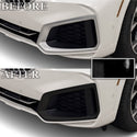 Fits BMW X6 2019-2023 Vinyl Chrome Delete Grille Blackout Decal Stickers Overlay Film