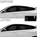 Fits BMW X6 2019-2023 Vinyl Chrome Delete Grille Blackout Decal Stickers Overlay Film