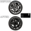 Fits BMW X6 2019-2023 Vinyl Chrome Delete Grille Blackout Decal Stickers Overlay Film