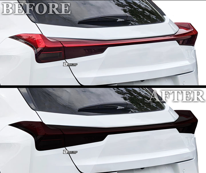 Full Headlight Taillight Precut Smoked PPF Tint Kit Film Overlay Fits Lexus UX 2019 - 2025 - Bogar Tech Designs
