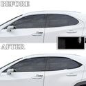 Vinyl Chrome Delete Grille Side Window Wheel Blackout Decal Stickers Overlay Film Fits Lexus UX 2019-2024