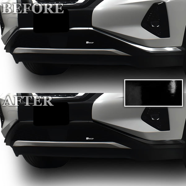 Vinyl Chrome Delete Grille Side Window Rear Blackout Decal Stickers Overlay Film Fits Nissan Murano