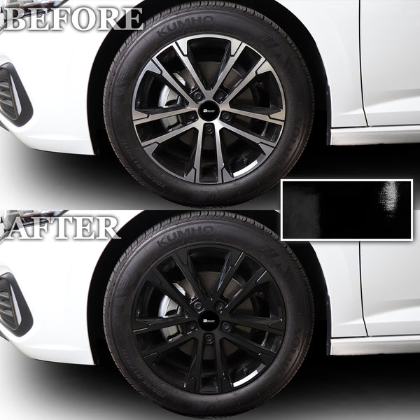 Vinyl Chrome Delete Wheel Rim Front Grille Trim Blackout Decal Stickers Overlay Film Fits Volkswagen Jetta 2019-2024