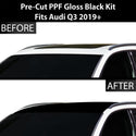 Fits Audi Q3 2019+ Precut Premium Gloss Black Carbon Fiber Roof Paint Protection Film PPF Decal Film Kit Cover