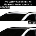 Fits Toyota RAV4 2019-2024 Precut Premium Gloss Black Carbon Fiber Roof Paint Protection Film PPF Decal Film Kit Cover