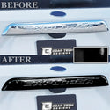 Window Vinyl Chrome Delete Trim Blackout Decal Stickers Overlay Film Fits Ford Explorer 2020 2021 2022 2023