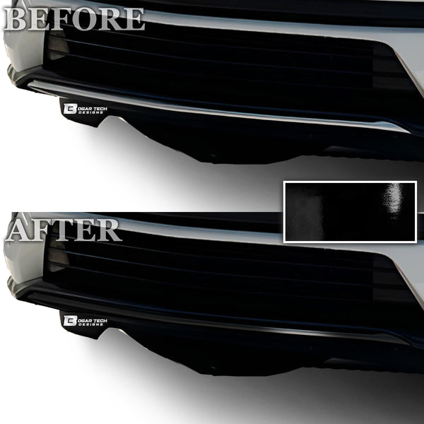 Vinyl Chrome Delete Grille Side Window Rear Blackout Decal Stickers Overlay Film Fits Cadillac XT6 2020-2024