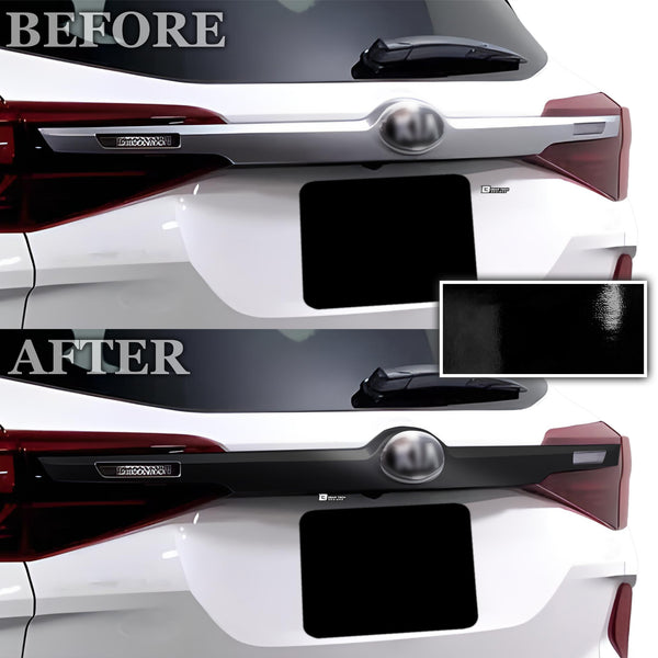 Vinyl Chrome Delete Grille Side Window Rear Blackout Decal Stickers Overlay Film Fits Kia Seltos