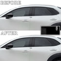 Vinyl Chrome Delete Grille Side Window Rear Blackout Decal Stickers Overlay Film Fits Mazda Cx-30 2020-2024