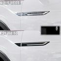 Fits Volkswagen Atlas Cross Sport Vinyl Chrome Delete Grille Side Window Rear Blackout Dechrome Decal Stickers Overlay Film