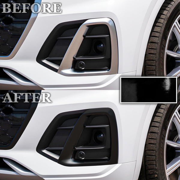 Vinyl Chrome Delete Grille Side Window Rear Blackout Decal Stickers Overlay Film Fits Audi Q5