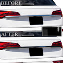 Vinyl Chrome Delete Grille Side Window Rear Blackout Decal Stickers Overlay Film Fits Audi Q5