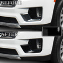 Vinyl Chrome Delete Grille Side Window Rear Blackout Decal Stickers Overlay Film Fits GMC Yukon 2021-2023