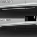 Vinyl Chrome Delete Grille Side Blackout Decal Stickers Overlay Film Fits Nissan Kicks 2021-2024