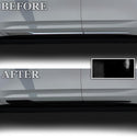 Vinyl Chrome Delete Side Window Blackout Decal Stickers Overlay Film Fits Cadillac Escalade 2021-2024