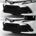 Vinyl Chrome Delete Sides Window Trim Front Bezel Blackout Decal Stickers Overlay Film Fits Toyota Camry 2018 2019 2020 2021 2022 2023 2024