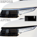 Vinyl Chrome Delete Front Grille Side Window Trim Blackout Decal Stickers Overlay Film Fits Honda Odyssey