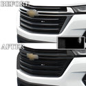 Vinyl Chrome Delete Grille Side Window Blackout Decal Stickers Overlay Film Fits Chevrolet Traverse 2022-2023