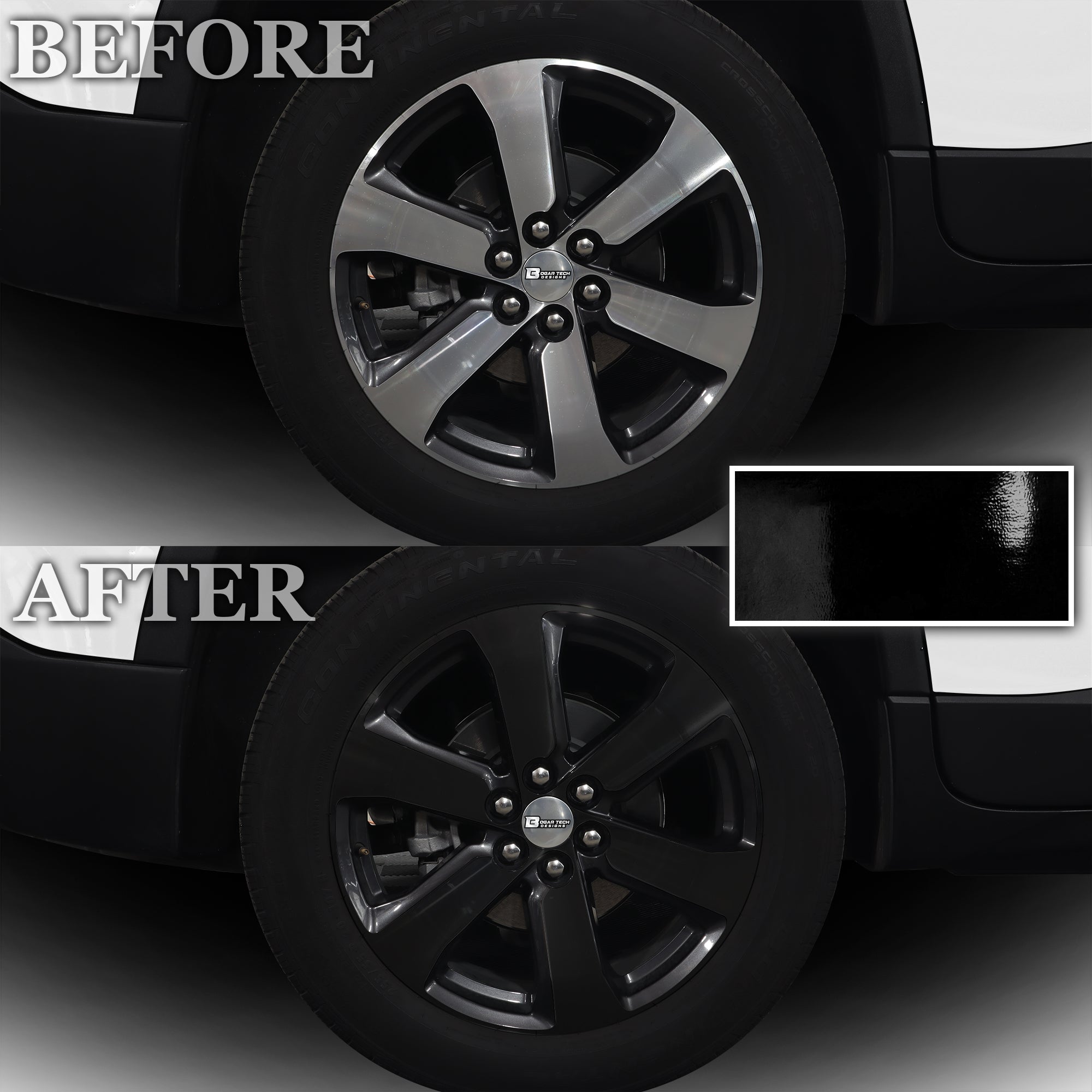 Vinyl Chrome Delete Grille Side Window Blackout Decal Stickers Overlay Film Fits Chevrolet Traverse 2018 - 2023 - Bogar Tech Designs