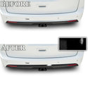 Vinyl Chrome Delete Grille Side Window Rear Blackout Decal Stickers Overlay Film Fits Chrysler Pacifica