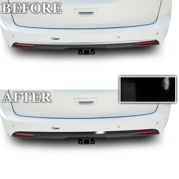 Vinyl Chrome Delete Grille Side Window Rear Blackout Decal Stickers Overlay Film Fits Chrysler Pacifica 2017-2025